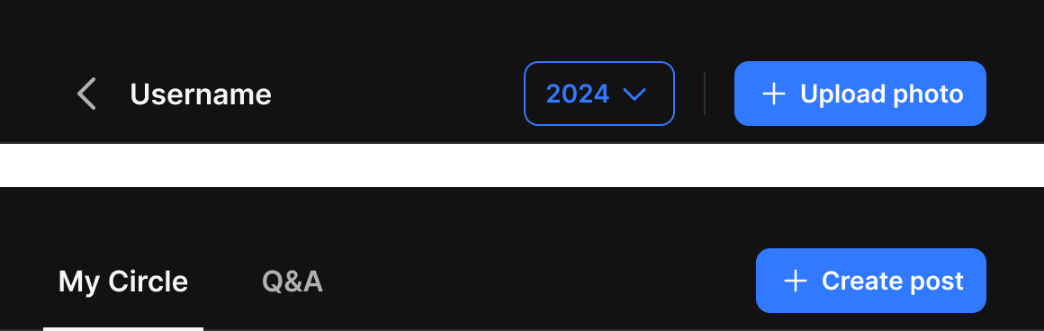 Web breadcrumbs, dark theme — the same multi-level path navigation remapped for dark surfaces